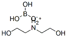 bis(2-hydroxyethyl)ammonium dihydrogen orthoborate,64612-24-4,结构式