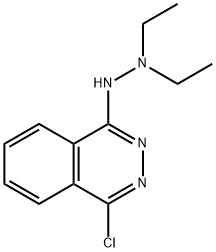 4-Chloro-1(2H)-phthalazinone diethyl hydrazone 结构式