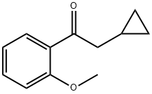 Ethanone, 2-cyclopropyl-1-(2-methoxyphenyl)- (9CI) Structure
