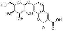 7-BETA-半乳糖香豆素-3-羧酸,64664-99-9,结构式