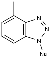 甲基苯骈三氮唑钠盐,64665-57-2,结构式