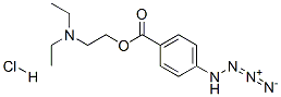 procaine azide, monohydrochloride Structure
