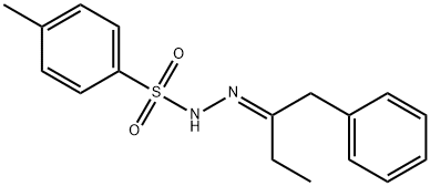 BENZYLBUTYLKETONE TOSYLHYDRAZONE 化学構造式