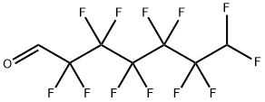 7H-DODECAFLUOROHEPTANAL Structure