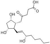2,3-dinor-6-ketoprostaglandin F1alpha Struktur
