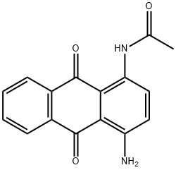 N-(4-amino-9,10-dioxo-anthracen-1-yl)acetamide Struktur