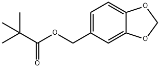 1,3-benzodioxol-5-ylmethyl pivalate,6471-96-1,结构式