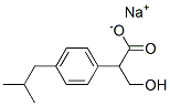 64730-71-8 Benzeneacetic acid, -alpha--(hydroxymethyl)-4-(2-methylpropyl)-, monosodium salt (9CI)