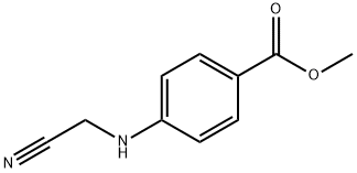 Benzoic acid, 4-[(cyanomethyl)amino]-, methyl ester (9CI)|