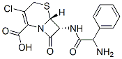 [6R-(6alpha,7beta)]-7-(aminophenylacetamido)-3-chloro-8-oxo-5-thia-1-azabicyclo[4.2.0]oct-2-ene-2-carboxylic acid Struktur