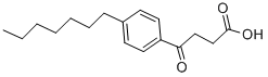 4-(4-HEPTYLPHENYL)-4-OXOBUTANOIC ACID,64779-09-5,结构式