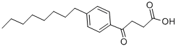 4-(4-OCTYLPHENYL)-4-OXOBUTANOIC ACID Struktur