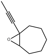 8-Oxabicyclo[5.1.0]octane, 1-(1-propynyl)- (9CI),647862-72-4,结构式