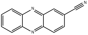 2-シアノフェナジン 化学構造式