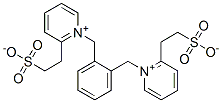 1,1'-[1,2-phenylenebis(methylene)]bis[2-(2-sulphonatoethyl)pyridinium] Structure