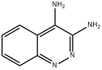 3,4-Cinnolinediamine 化学構造式