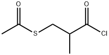 S-(3-chloro-2-methyl-3-oxopropyl) ethanethioate, 64805-64-7, 结构式