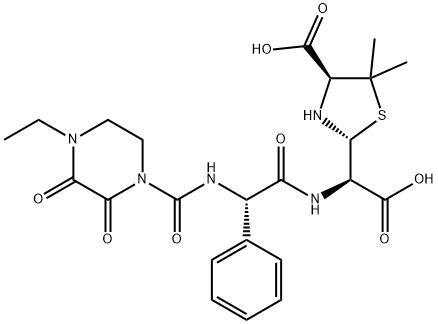 ピペラシル酸 化学構造式