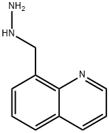 1-((quinolin-8-yl)methyl)hydrazine 化学構造式