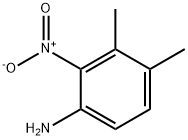 3,4-ジメチル-2-ニトロベンゼンアミン 化学構造式