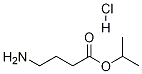 Butanoic acid, 4-aMino-, 1-Methylethyl ester, hydrochloride|G-氨基丁酸异丙酯盐酸盐