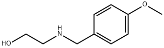 2-[[(4-METHOXYPHENYL)METHYL]AMINO]-ETHANOL Structure