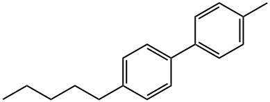 4-methyl-4'-pentyl-1,1'-biphenyl Structure