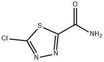 1,3,4-Thiadiazole-2-carboxaMide, 5-chloro- Structure