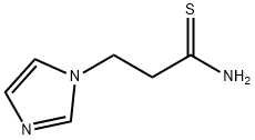 1H-Imidazole-1-propanethioamide(9CI) Struktur