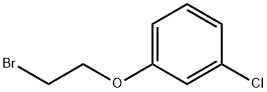 1-(2-ブロモエトキシ)-3-クロロベンゼン 化学構造式