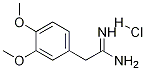 2-(3,4-diMethoxyphenyl)acetiMidaMide (Hydrochloride) Struktur