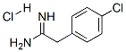 2-(4-氯苯基)乙脒盐酸盐 结构式