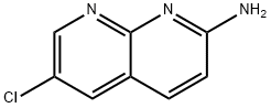 6-CHLORO-1,8-NAPHTHYRIDIN-2-AMINE Structure