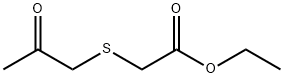 ETHYL 2-[(2-OXOPROPYL)THIO]ACETATE Struktur