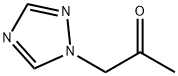1-(1H-1,2,4-トリアゾール-1-イル)アセトン 化学構造式