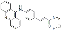 3-(4-(9-Acridinylamino)phenyl)-2-propenamide monohydrochloride|