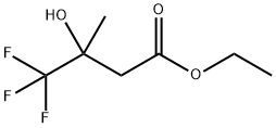 Ethyl 3-hydroxy-3-methyl-4,4,4-trifluorobutyrate Struktur