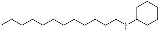 Cyclohexyldodecylamine,6490-87-5,结构式