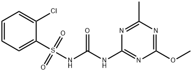 2-Chlor-N-[[(4-methoxy-6-methyl-1,3,5-triazin-2-yl)amino]carbonyl]benzolsulfonamid