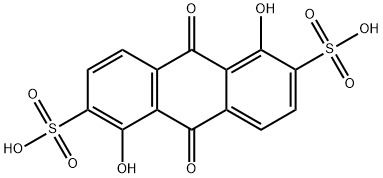 6492-85-9 1,5-dihydroxy-9,10-dioxo-9,10-dihydroanthracene-2,6-disulfonic acid