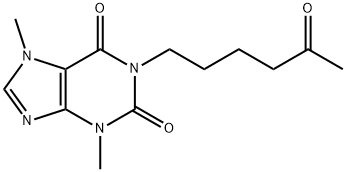 Pentoxifylline Struktur