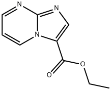 咪唑并[1,2-A]嘧啶-3-羧酸乙酯, 64951-07-1, 结构式