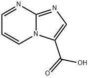 咪唑并[1,2-A]嘧啶-3-羧酸,64951-11-7,结构式