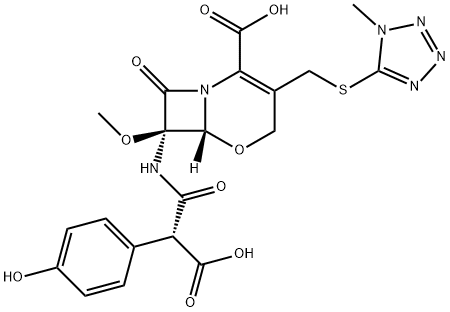 Latamoxef Structure