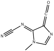 Cyanamide, [5-carbonyl-3,5-dihydro-3-methyl-4H-imidazol-4-ylidene]-, [N(Z)]-,649553-19-5,结构式