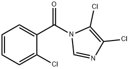 (2-CHLOROPHENYL)(4,5-DICHLORO-1H-IMIDAZOL-1-YL)METHANONE Structure