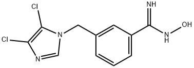 3-[(4,5-DICHLORO-1H-IMIDAZOL-1-YL)메틸]-N'-HYDROXYBENZENECARBOXIMIDAMIDE