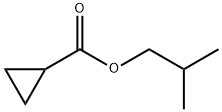 Cyclopropancarbonsure-2-methylpropylester Struktur