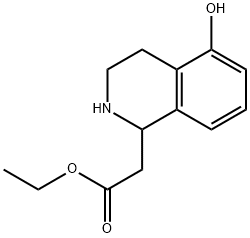 1-이소퀴놀린아세트산,1,2,3,4-테트라히드로-5-히드록시-,에틸에스테르