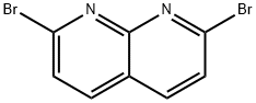 2,7-二溴-1,8-萘啶,64976-53-0,结构式